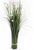 Standing White Flower Bunch 66cm