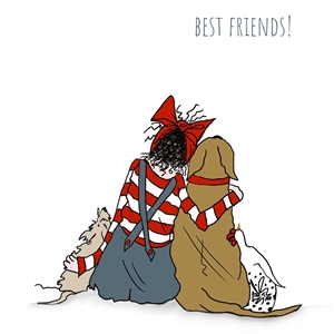 Flo & Co Card -  Best Friends