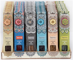 Karma Incense With Holder 6 Assorted