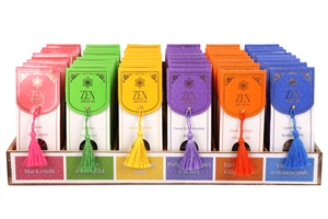 6asst Zen Incense Cones SOLD IN 48's