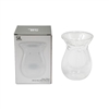 Clear Glass Round Oil/Wax Warmer 15.5cm