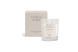Boxed Scented Candle - Black Vanilla 8cm