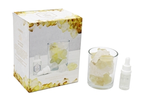DUE JAN Crystal And Oil Set - Yellow Citrine