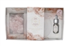 DUE JAN Crystal And Oil Tray Set - Rose Quartz