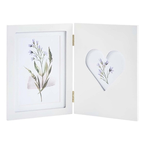 White Folding Photo Frame