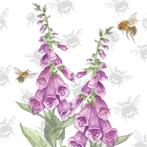 Bee-Tanical Card - Foxglove