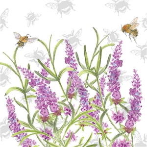 Bee-Tanical Card - Lavender