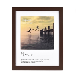 Moments Wooden Photo Frame - Memories 6x6