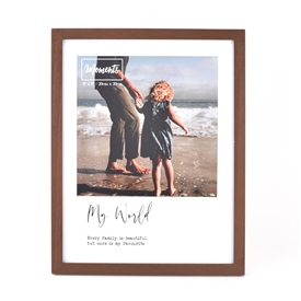 Moments Wooden Photo Frame - Family 6x6