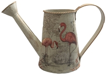 Antique Maps Flamingo Watering Can 25cm