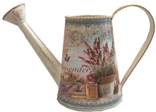 Lavender Metal Watering Can 25cm