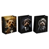 3asst Cynocephaly Dog Large Gift Bags 33cm SOLD IN 12's