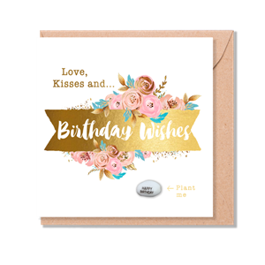 Card With Magic Growing Bean ï¿½ Birthday