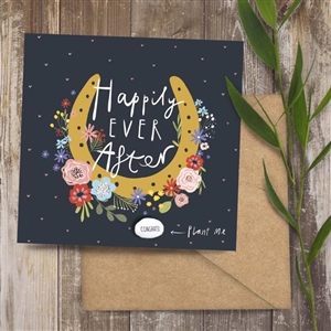 Card With Magic Growing Bean ï¿½ Happily Ever After