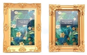 Gold Leaf 4x6cm Photo Frame 2 Assorted Designs Priced Individually