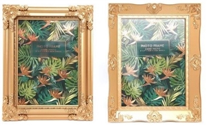 Gold Leaf 5x7cm Photo Frame 2 Assorted Designs Priced Individually