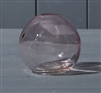 Globe Glass Bottle/Vase - Lavender 8cm
