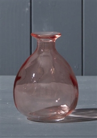 Bud Glass Bottle/Vase - Rose 12cm