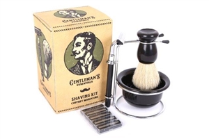 Gentlemans 5 Piece Shaving Kit 14cm