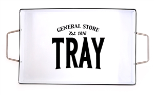 General Store Large Iron Serving Tray 28cm