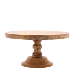 Hestia Wooden Cake Stand 30cm