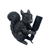 Hestia Squirrel Holding Bulb Lamp 16cm