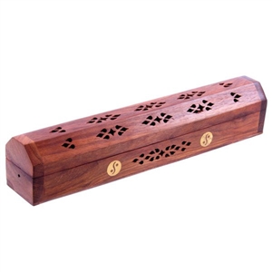 Wood Ashcatcher Box - Yin Yang 31cm