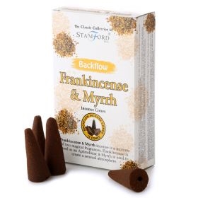 Stamford Back Flow Incense Cones - Frankincense & Myrrh