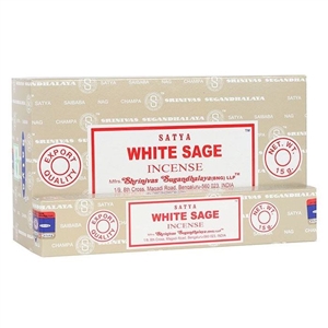 Satya Incense Sticks White Sage