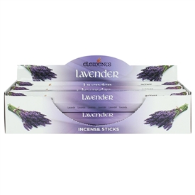 Elements Lavender Incense Sticks x6 Tubes