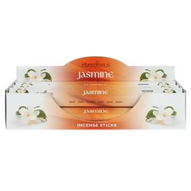 Elements Jasmine Incense Sticks x6 Tubes
