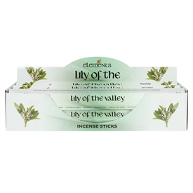 Elements Lily Of Valley Incense Sticks x6 Tubes