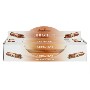 Elements Incense Sticks x6 Tubes - Cinnamon