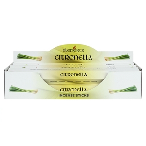 Elements Citronella Incense Sticks x6 Tubes