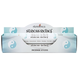 Elements Stress Relief Incense Sticks x6 Tubes