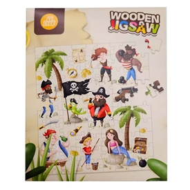Jolly Rogers Pirate Jigsaw Puzzle