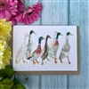 A6 Eco Card - Floral Wing Ducks