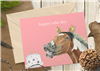 A6 Eco Card - Cake Day Horse