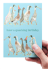 A6 Eco Card - Quacking Birthday