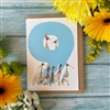 A6 Eco Card - Number 9 With Ducks