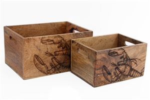 Crates - Lobster Set Of 2