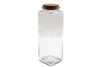 Glass Jar With Cork Lid 32cm