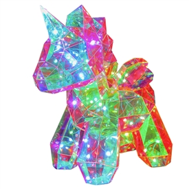 Glitz Buddies - Moonbeam Interactive LED USB Light - Unicorn 30cm