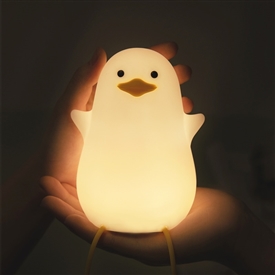 Colour Changing Lumi Buddy Nightlight  - Webby Duck 13cm