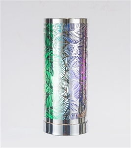 Silver & Rainbow Touch Sensitive Aroma Lamp 26cm