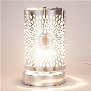 SPINNING Touch Sensitive Aroma Lamp - White Spiral