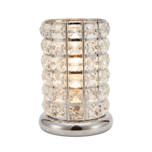 Crystal Touch Sensitive Aroma Lamp Silver