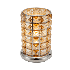 Crystal Touch Sensitive Aroma Lamp Silver