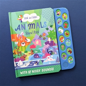 12 Button Sound Book - Animals