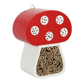 Mushroom Shaped Insect House 22cm